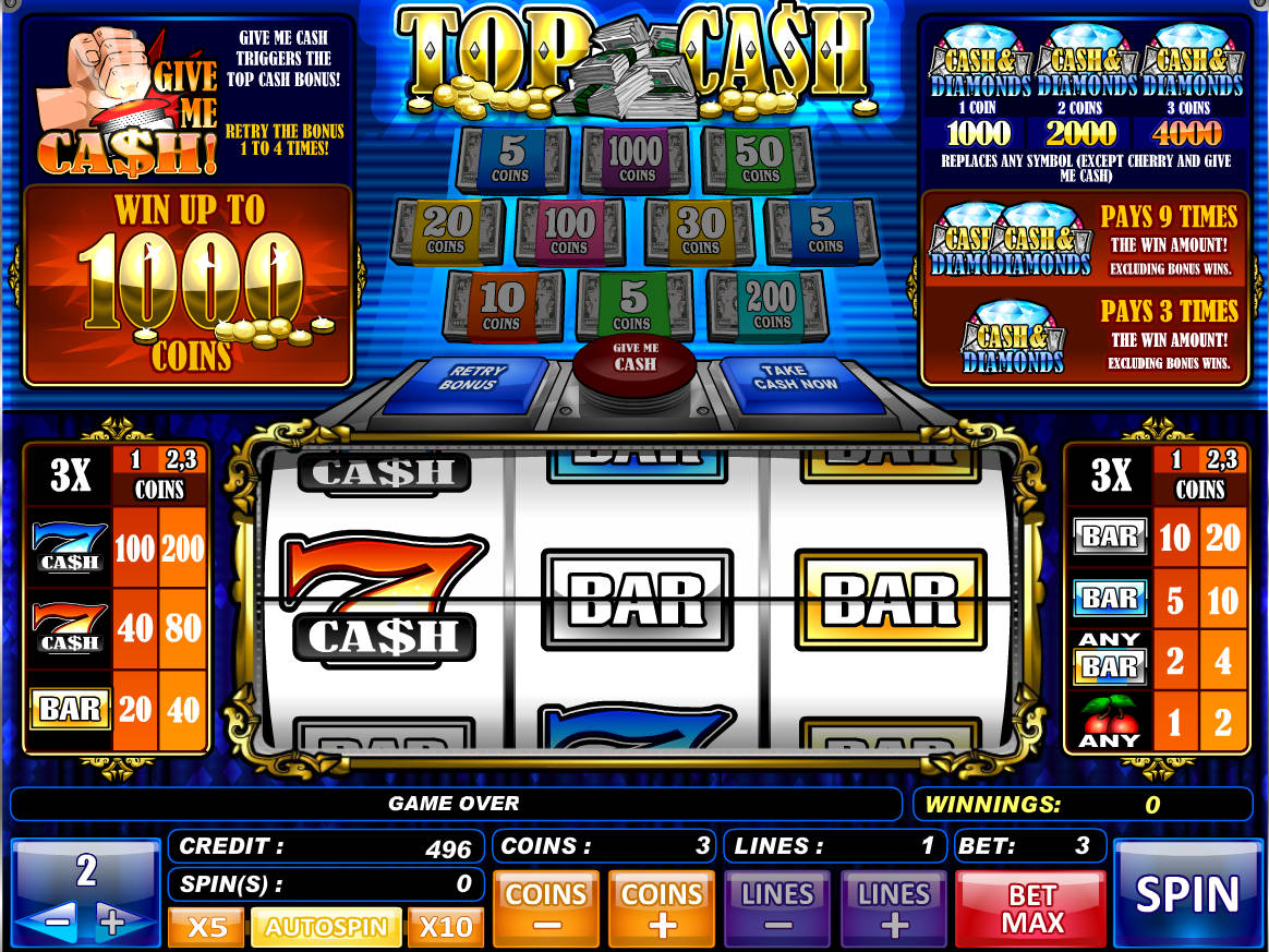 Play slots win real cash